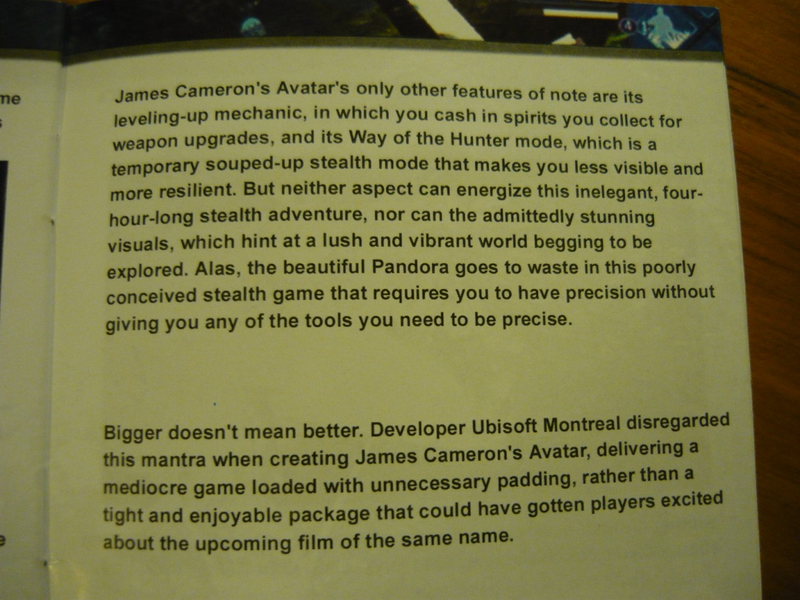 Illustration for article titled If Only The Avatar Game Manual Was This Amusing